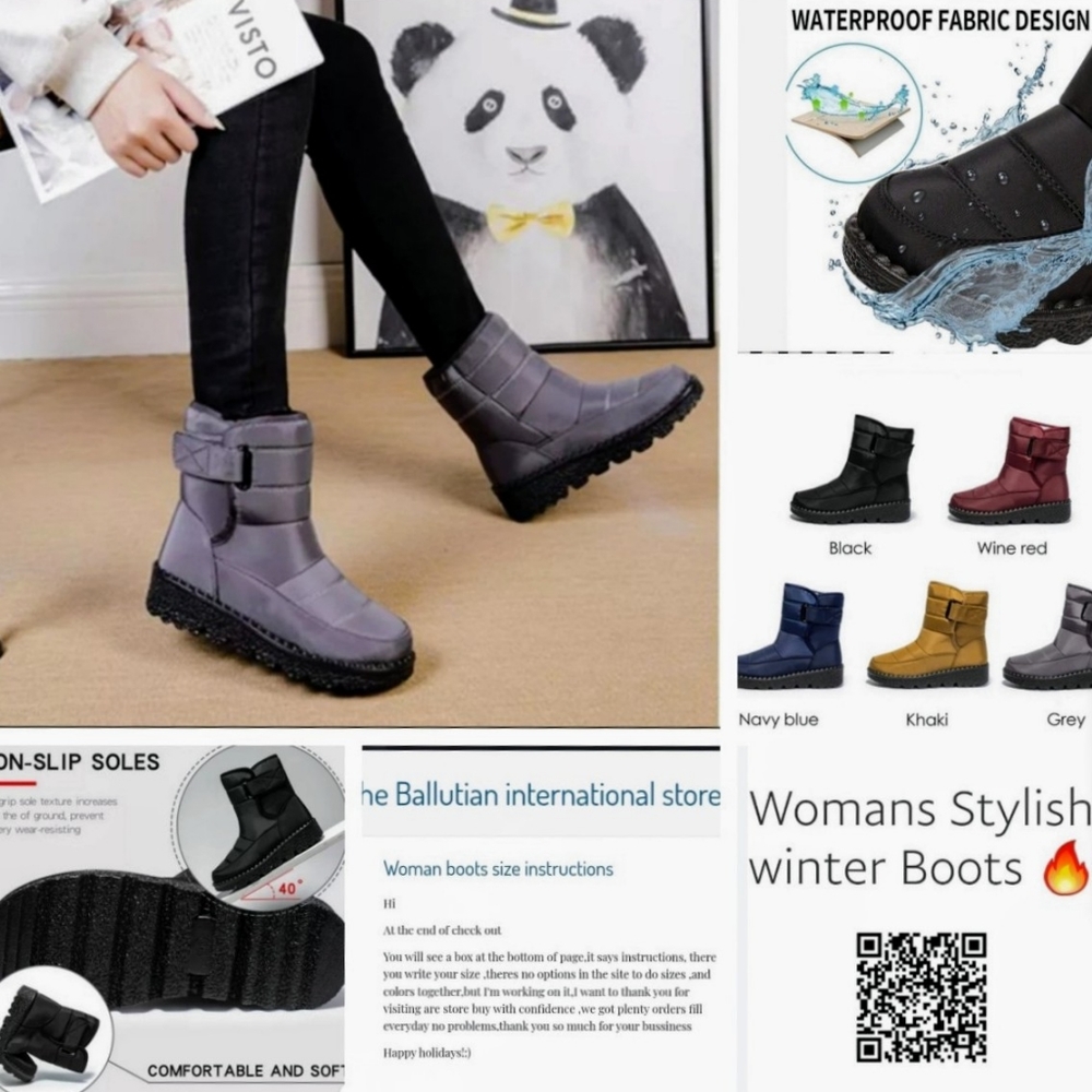Womans stylish boots